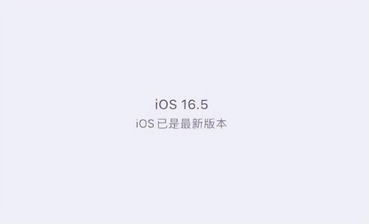 营山苹果维修中心分享什么时候会发布iOS16.5正式版 