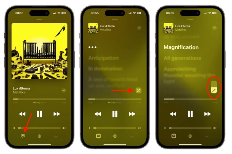 营山苹果服务网点分享iOS 16.2 全新功能：在 iPhone 或 iPad 上使用 Apple Music 唱歌 